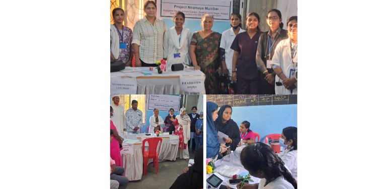 प्रकल्प निरामायातर्फे आरोग्य शिबीर