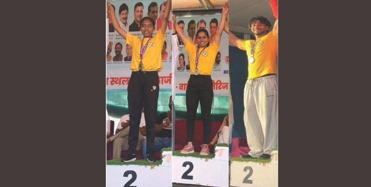 पॉवरलिफ्टिंगमध्ये रायगडचे ‌‘चंदेरी’ यश