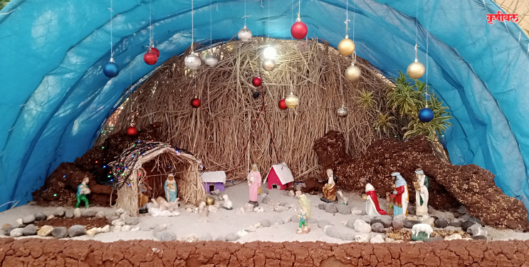 कोर्लईत नाताळ सण साजरा