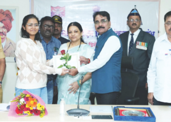 ध्वजदिनी निधी संकलन हे मोठे देशकार्य: किशन जावळे