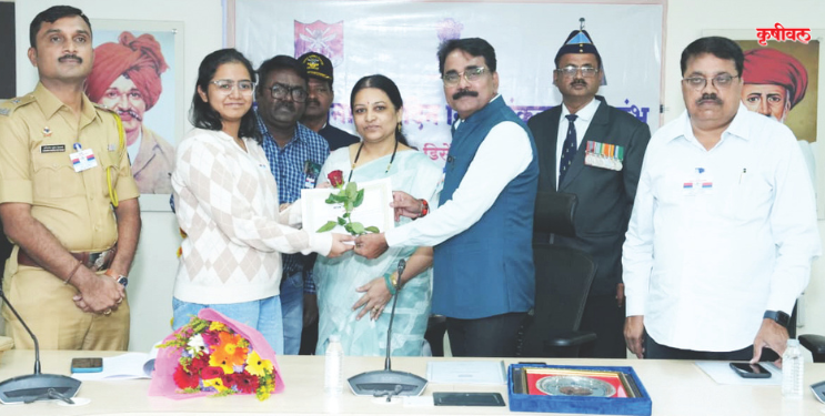 ध्वजदिनी निधी संकलन हे मोठे देशकार्य: किशन जावळे