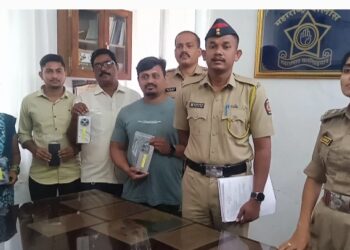 चोरीला गेलेले मोबाईल हस्तगत