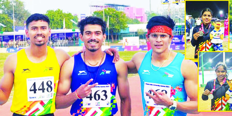 100 मीटर शर्यतीत महाराष्ट्राची हुकुमत