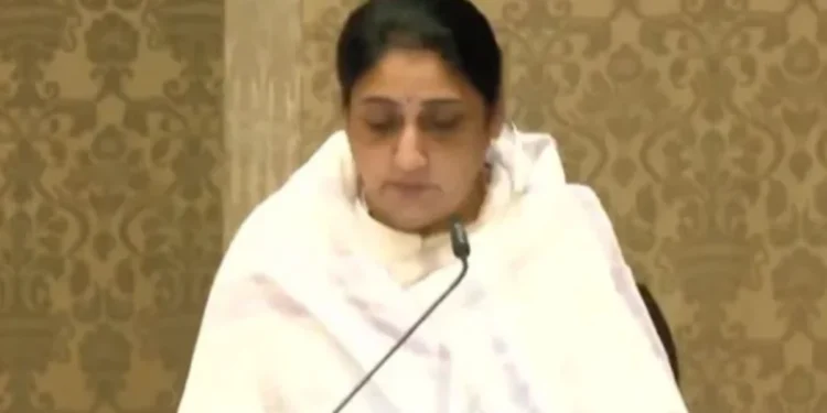 सुनेत्रा पवार राज्याचा पहिल्या महिला उपमुख्यमंत्री