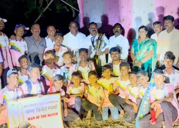 वैजनाथ संघ धाकेश्वर चषकाचा मानकरी