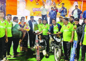 मुरूड प्रिमिअर लीगमध्ये ‘वाघोबा’ प्रथम विजेता