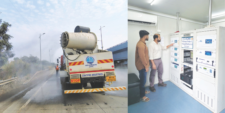 जेएनपीएमधील वायुगुणवत्तेत लक्षणीय सुधारणा