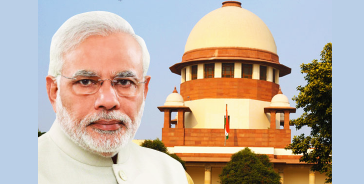 मोदी सरकारवर सर्वोच्च न्यायालयाची नाराजी
