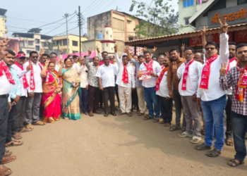 रेवदंडा येथे आघाडीच्या प्रचाराला सुरुवात