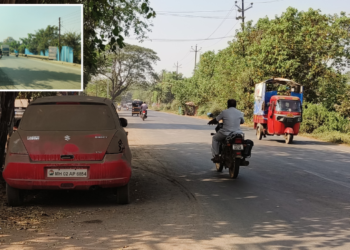 रोहा-कोलाड रस्त्यालगत बेवारस वाहनांचा विळखा