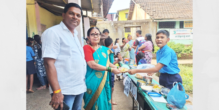 वांगणी शाळेत ‘मार्केट डे’ साजरा