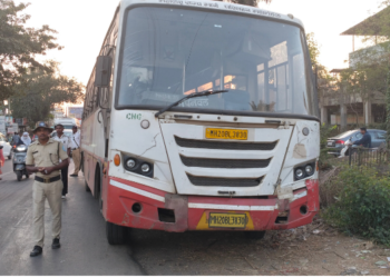 एसटीचा रस्ता सुरक्षा अभियान दिखावा