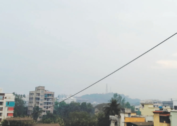 नवीन वर्षाचा सुर्य आभाळाआड