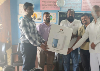 उतेखोल शाळेत वॉटर फिल्टरचे लोकार्पण