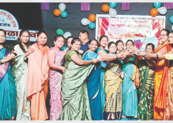 तिवरे येथे वार्षिक स्नेहसंमेलन उत्साहात