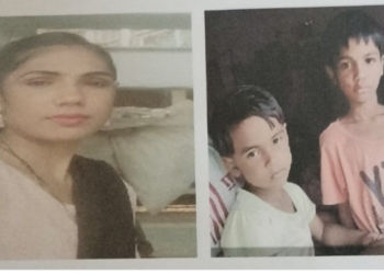 दोन मुलांसह विवाहिता बेपत्ता