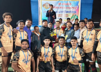 बाहे संघ ठरला गावदेवी धानकान्हे चषकाचा मानकरी