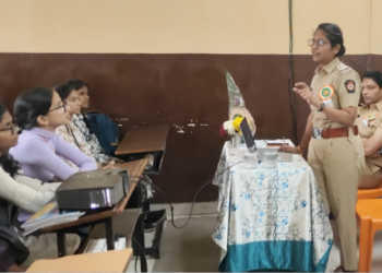 रस्ते सुरक्षेबाबत विद्यार्थ्यांमध्ये जागरूकता असावी