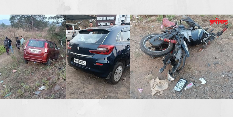 मुंबई-गोवा महामार्गावर अपघात; दुचाकीस्वाराचा जागीच मृत्यू