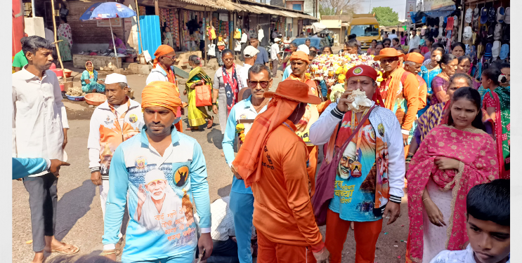 तळा येथे साई पालखी सोहळा उत्साहात