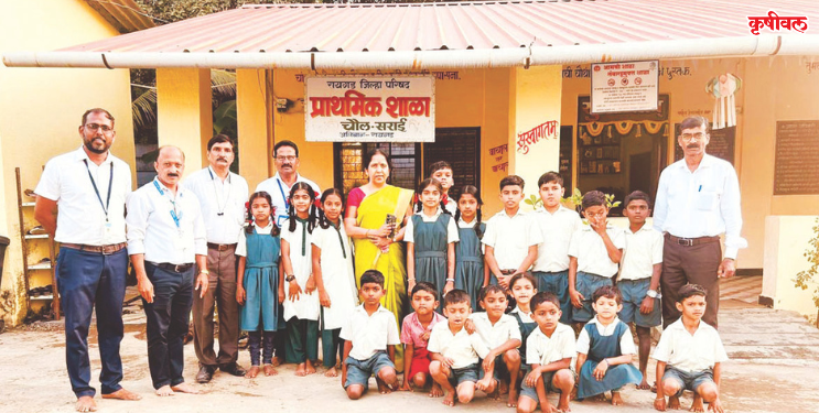 परसबाग स्पर्धेत चौल-सराई शाळेचे देदीप्यमान यश