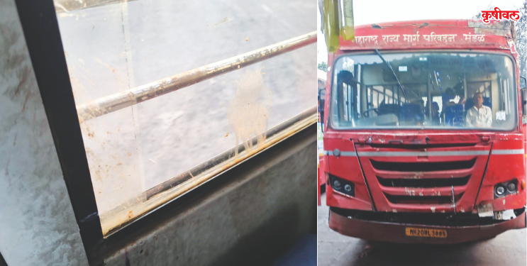 कल्याण-मुरुड एसटीची भंगारवस्था