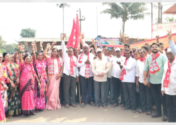 रामराजमध्ये शेकापच्या प्रचाराचा धमाका