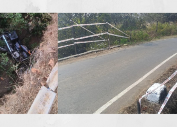 करचुडे गावाजवळील पुलावर पुन्हा अपघात