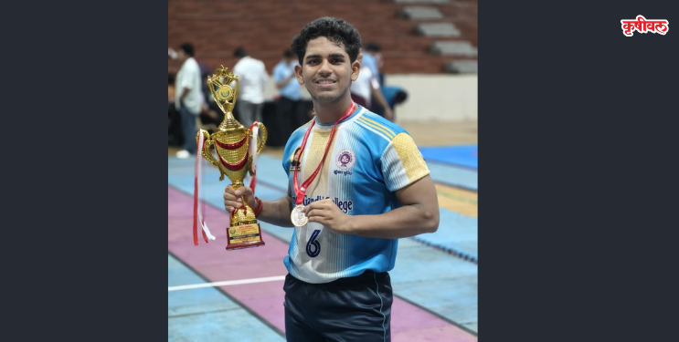 कुणाल हर्णेकरची महाराष्ट्र कबड्डी संघात निवड