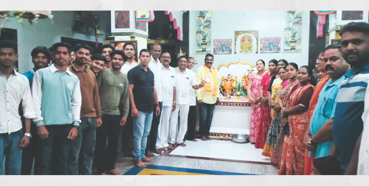 शिहूत ठाकरे गटाचा प्रचार