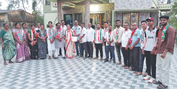 जासईत महाविकास आघाडीचा झंझावात