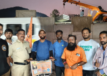 अवलिया शिवप्रेमीची सायकलस्वारी