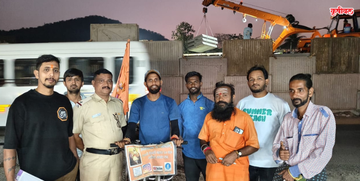 अवलिया शिवप्रेमीची सायकलस्वारी