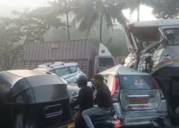 घोडबंदर घाटात भीषण अपघात