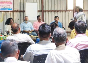 पालीत शेतकऱ्यांना शेतीविषयी मार्गदर्शन