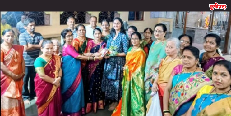 आराधना दांडेकर यांचा सन्मान