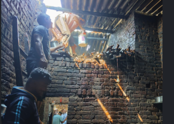 मुरूडमध्ये दोन घरांमध्ये आग