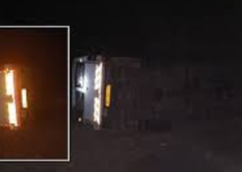 पुनाडे घाटात टेम्पो ट्रॅव्हलरचा अपघात; पाच जण जखमी