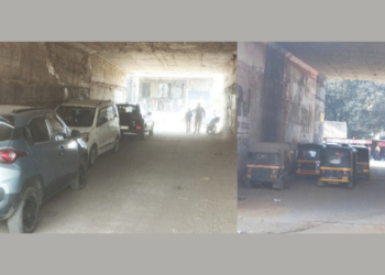 अंडर पास मोकळे करण्याची मागणी