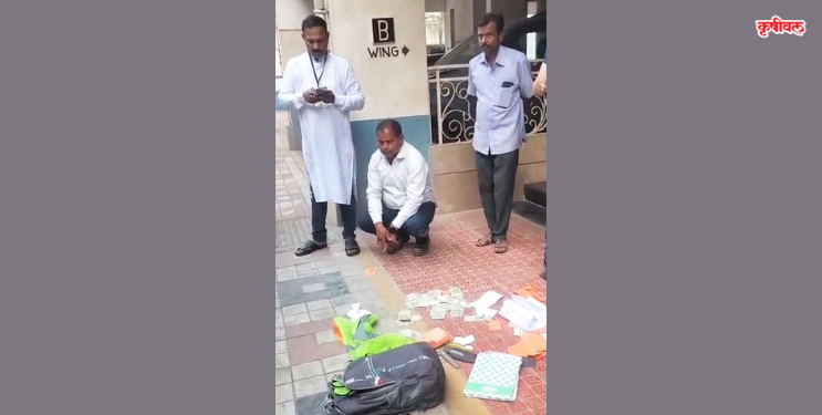 पनवेल पालिका निवडणुकीत मतदारांना पैशाचे आमिष