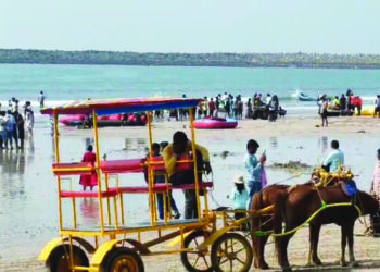 काशिद समुद्र किनारी नववर्षाचे जल्लोषात स्वागत