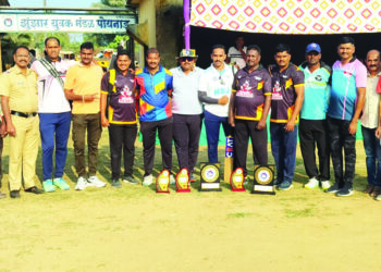 झुंझार पोयनाड आयोजित क्रिकेट स्पर्धा