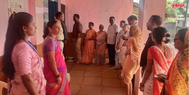 जिल्ह्यात दीड वाजेपर्यंत 44.86 टक्के मतदान