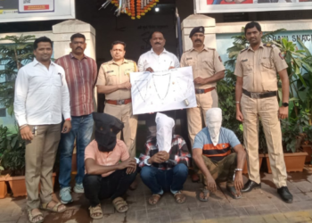 घरफोडी करणारे सराईत चोरटे जेरबंद