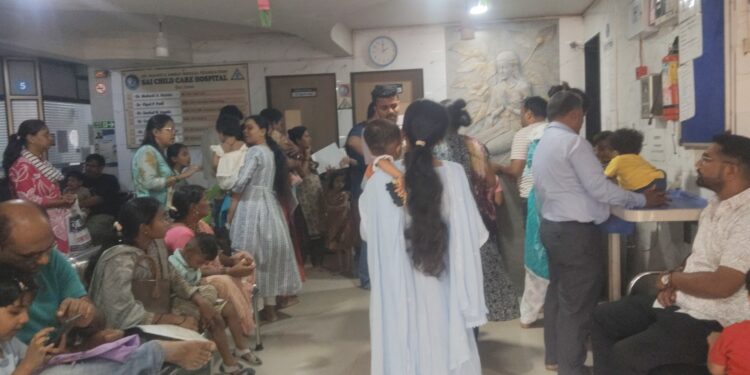 लहान मुले उन्हाळी आजारांनी त्रस्त