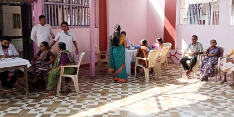 हृदय तपासणी शिबिराला उत्स्फूर्त प्रतिसाद