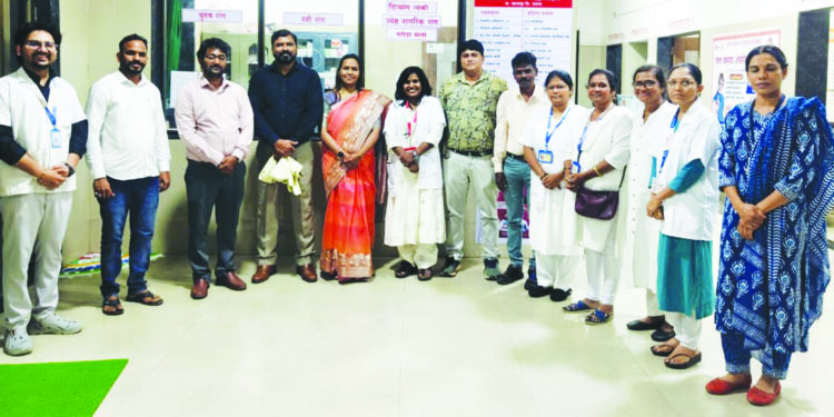 लोहप प्राथमिक आरोग्य केंद्राला राज्यस्तरीय प्रमाणपत्र