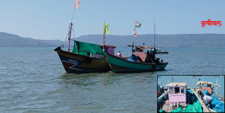 बेकायदा एलईडी मासेमारी करणाऱ्या दोन बोटी जप्त