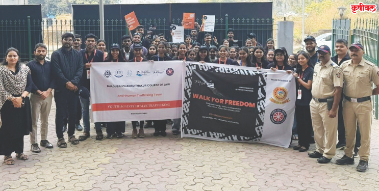 मानव तस्करीविरोधात पनवेलमध्ये वॉक फॉर फ्रीडम रॅली