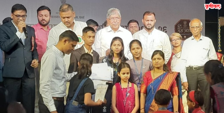 त्रिशाचे बालचित्र स्पर्धेत यश